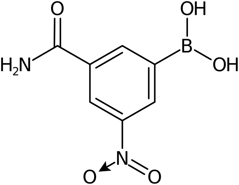 CAS: 102170-51-4 | 3-(Aminocarbonyl)-5-nitrobenzeneboronic acid, >98%, NX11487