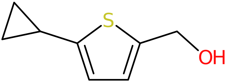 CAS: 1456863-44-7 | 2-(Cyclopropyl)-5-(hydroxymethyl)thiophene, NX24820