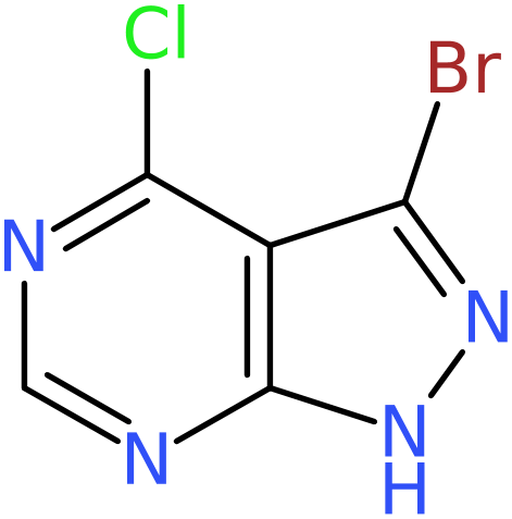 CAS: 90914-41-3 | 3-Bromo-4-chloro-1H-pyrazolo[3,4-d]pyrimidine, NX68157