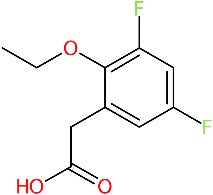 CAS: 1017779-85-9 | 2-Ethoxy-3,5-difluorophenylacetic acid, >98%, NX11240