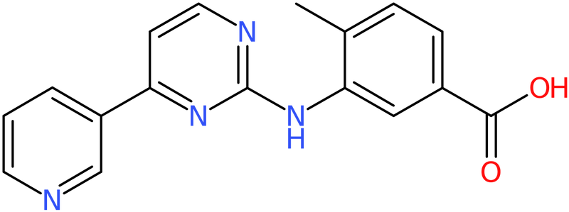 CAS: 641569-94-0 | 4-Methyl-3-{[4-(pyridin-3-yl)pyrimidin-2-yl]amino}benzoic acid, NX56513