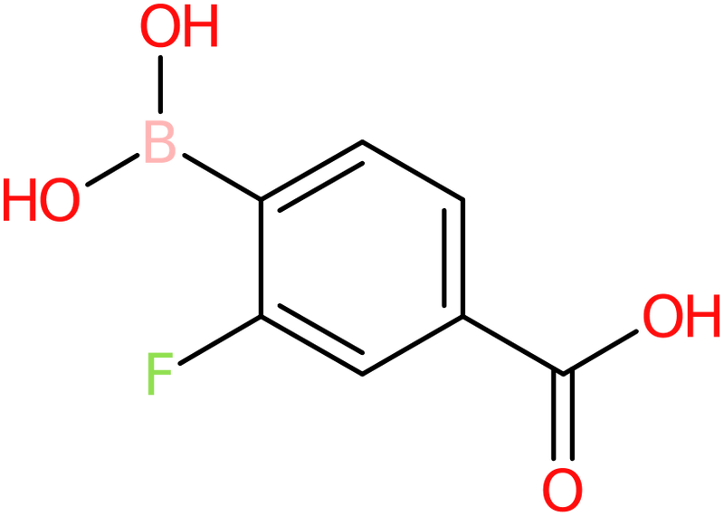 CAS: 851335-07-4 | 4-Carboxy-2-fluorobenzeneboronic acid, >98%, NX64079