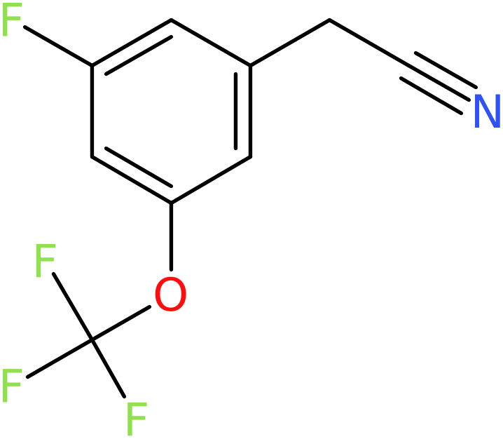 CAS: 1352999-52-0 | 3-Fluoro-5-(trifluoromethoxy)phenylacetonitrile, >98%, NX21895