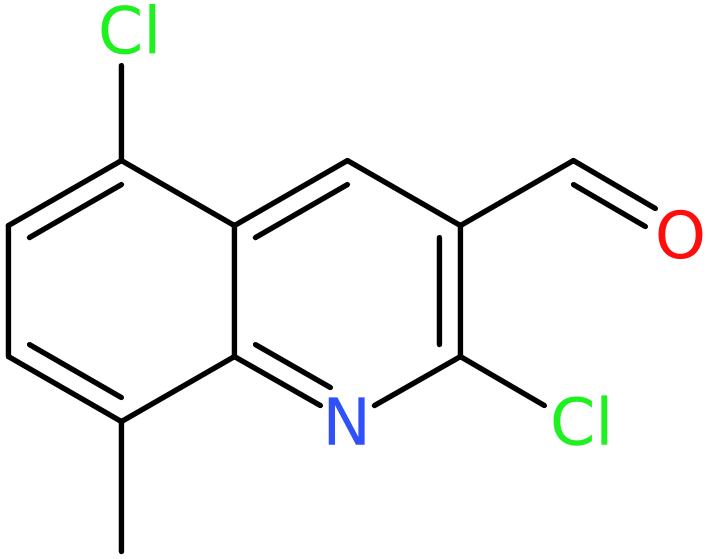 CAS: 948291-36-9 | 2,5-Dichloro-8-methylquinoline-3-carboxaldehyde, NX70440