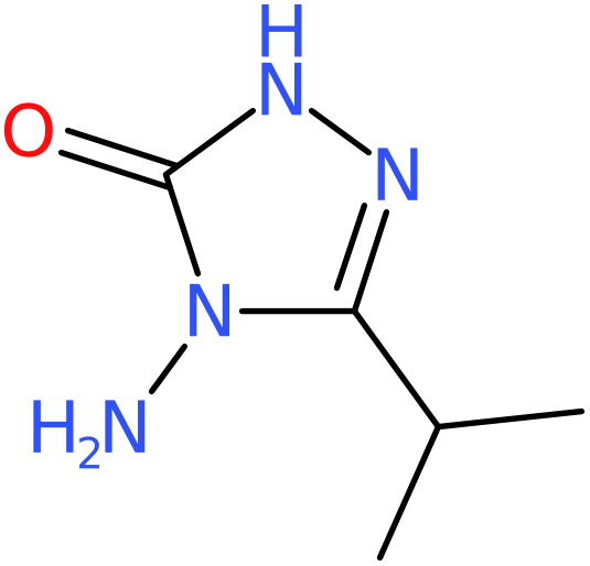 CAS: 96240-10-7 | 4-Amino-2,4-dihydro-5-(1-methylethyl)-3H-1,2,4-triazol-3-one, >95%, NX71365