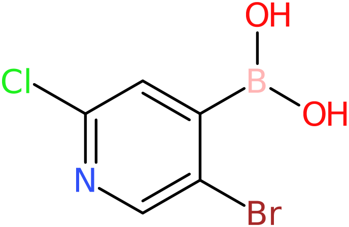 CAS: 871329-63-4 | 5-Bromo-2-chloropyridine-4-boronic acid, >96%, NX65236