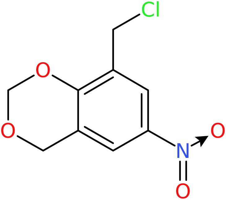 CAS: 99849-17-9 | 8-Chloromethyl-6-nitrobenzo-1,3-dioxan, NX71929