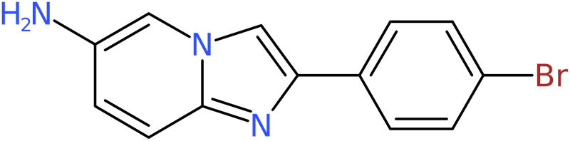 CAS: 885950-52-7 | 6-Amino-2-(4-bromophenyl)imidazo[1,2-a]pyridine, NX66483