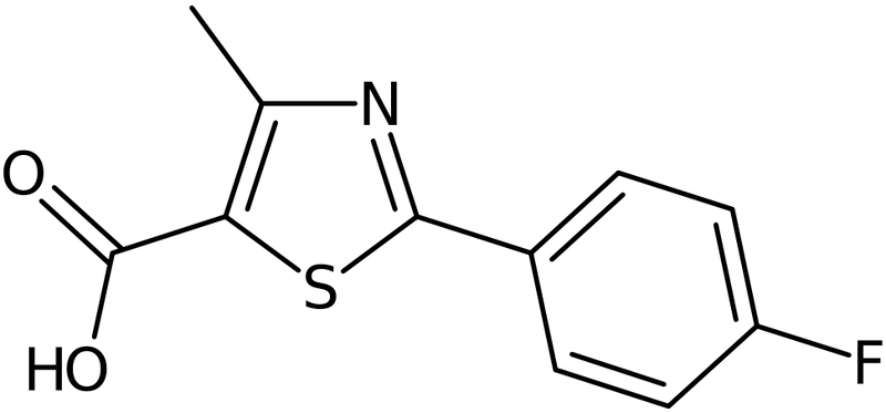 CAS: 144060-99-1 | 2-(4-Fluorophenyl)-4-methyl-1,3-thiazole-5-carboxylic acid, NX24440