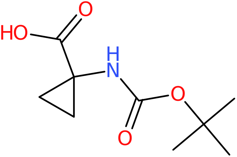 CAS: 88950-64-5 | 1-Aminocyclopropane-1-carboxylic acid, N-BOC protected, >97%, NX67161