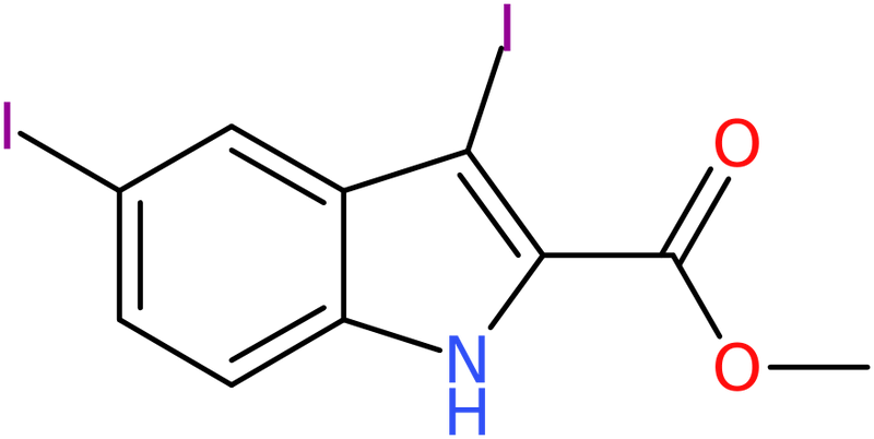 CAS: 885949-47-3 | Methyl 3,5-diiodo-1H-indole-2-carboxylate, NX66433