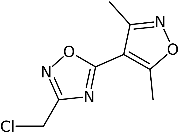 CAS: 175205-42-2 | 3-(Chloromethyl)-5-(3,5-dimethylisoxazol-4-yl)-1,2,4-oxadiazole, NX29304