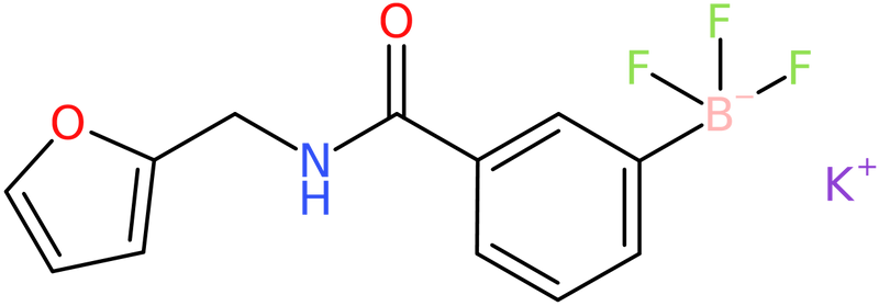 Potassium [3-(furfurylamino-1-carbonyl)phenyl]trifluoroborate, NX74425