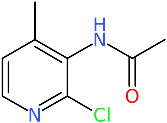 CAS: 76006-00-3 | N-(2-Chloro-4-methyl-3-pyridyl)acetamide, NX60925