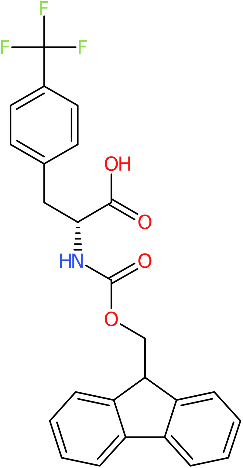 CAS: 238742-88-6 | 4-(Trifluoromethyl)-D-phenylalanine, N-FMOC protected, NX36745