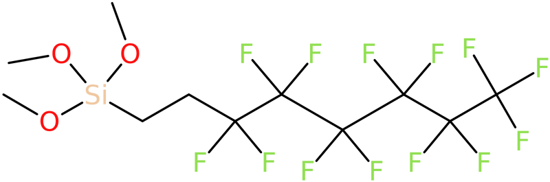 CAS: 85857-16-5 | 1H,1H,2H,2H-Perfluorooctyltrimethoxysilane, >97%, NX64417