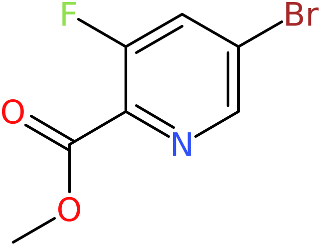 CAS: 1211538-72-5 | Methyl 5-bromo-3-fluoropyridine-2-carboxylate, >95%, NX17457