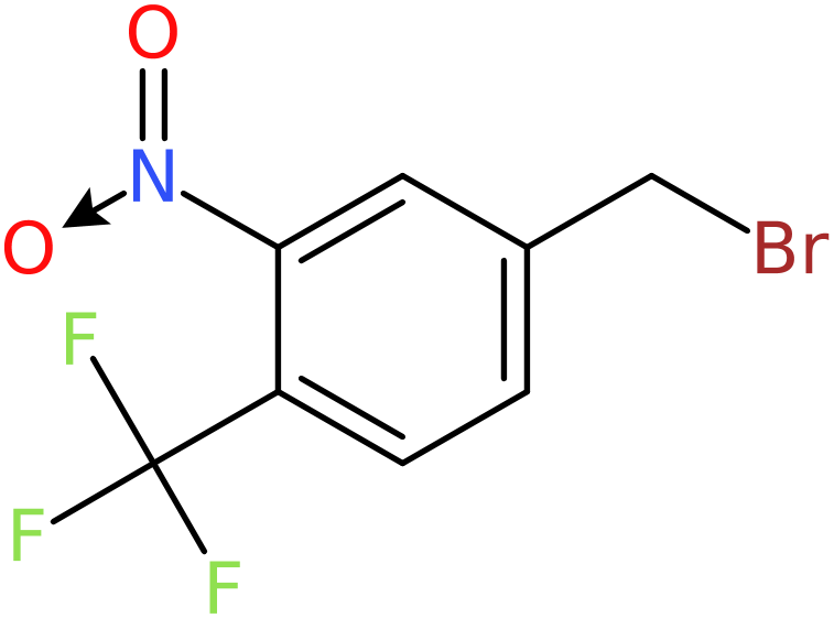 CAS: 1227572-51-1 | 3-Nitro-4-(trifluoromethyl)benzyl bromide, >98%, NX18206