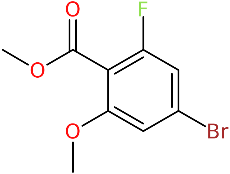 CAS: 1427415-25-5 | Methyl 4-bromo-2-fluoro-6-methoxybenzoate, >95%, NX23950