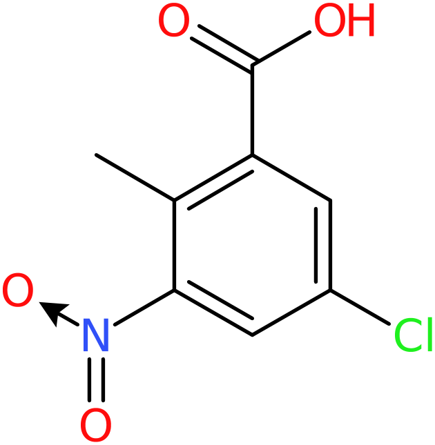 CAS: 154257-81-5 | 5-Chloro-2-methyl-3-nitrobenzoic acid, NX26098