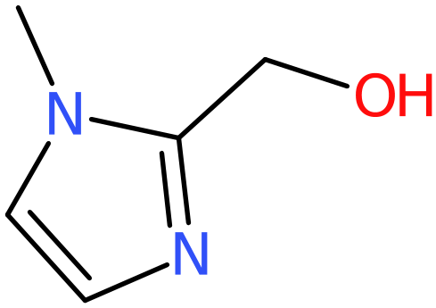 CAS: 17334-08-6 | 2-(Hydroxymethyl)-1-methyl-1H-imidazole, >97%, NX28870