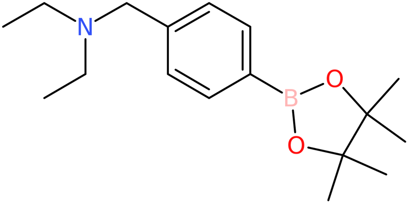 CAS: 1012785-44-2 | Diethyl({[4-(tetramethyl-1,3,2-dioxaborolan-2-yl)phenyl]methyl})amine, NX10932