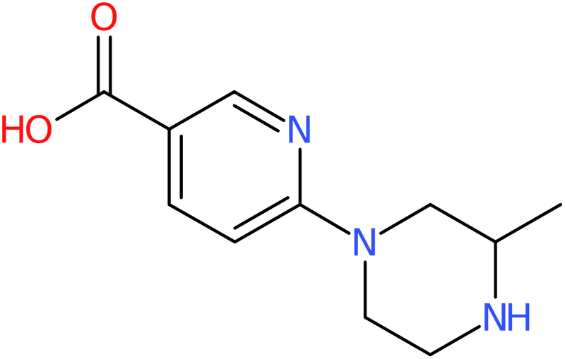 CAS: 889957-83-9 | 6-(3-Methylpiperazin-1-yl)nicotinic acid, NX67188