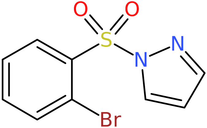 CAS: 957120-65-9 | 1-[(2-Bromophenyl)sulphonyl]-1H-pyrazole, NX71170