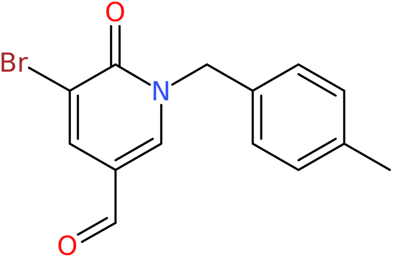 CAS: 952183-73-2 | 5-Bromo-1,6-dihydro-1-(4-methylbenzyl)-6-oxopyridine-3-carboxaldehyde, NX70815