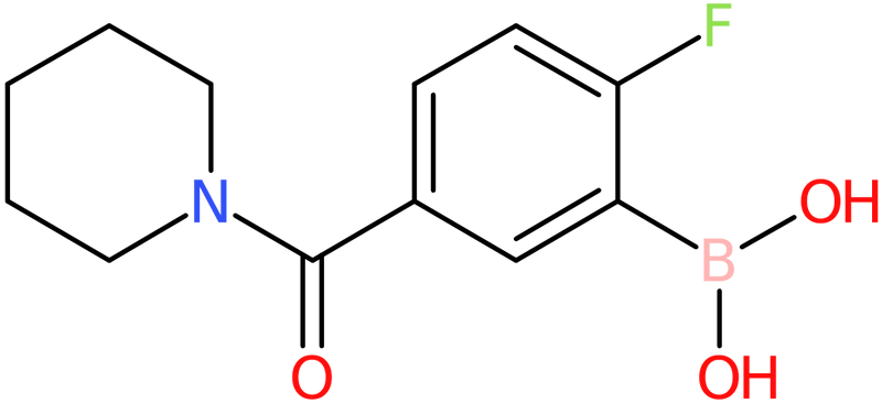 CAS: 874289-43-7 | 2-Fluoro-5-(piperidin-1-ylcarbonyl)benzeneboronic acid, >97%, NX65523