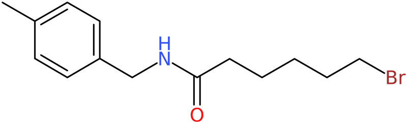 CAS: 1407521-90-7 | 6-Bromo-N-[(4-methylphenyl)methyl]hexanamide, NX23449