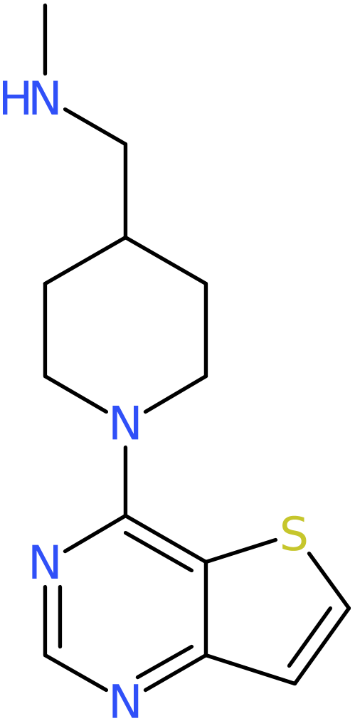 CAS: 921939-04-0 | N-Methyl-1-[1-(thieno[3,2-d]pyrimidin-4-yl)piperidin-4-yl]methylamine, >97%, NX69030