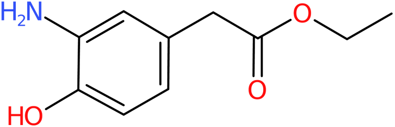 CAS: 86818-19-1 | Ethyl (3-amino-4-hydroxyphenyl)acetate, NX64957