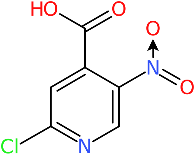 CAS: 907545-47-5 | 2-Chloro-5-nitroisonicotinic acid, >97%, NX68097