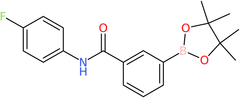 CAS: 850567-58-7 | 3-[(4-Fluorophenyl)aminocarbonyl]benzeneboronic acid, pinacol ester, >95%, NX63880