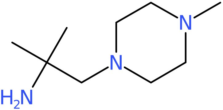 CAS: 84725-48-4 | 2-Methyl-1-(4-methylpiperazin-1-yl)propan-2-amine, >95%, NX63528