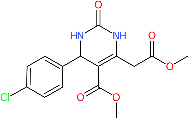 CAS: 952183-64-1 | Methyl 4-(4-chlorophenyl)-6-(2-methoxy-2-oxoethyl)-2-oxo-1,2,3,4-tetrahydropyrimidine-5-carboxylate, NX70806