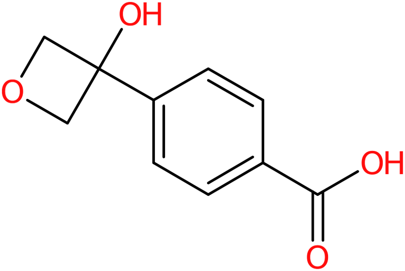 CAS: 1346608-76-1 | 4-(3-Hydroxyoxetan-3-yl)benzoic acid, >95%, NX21691