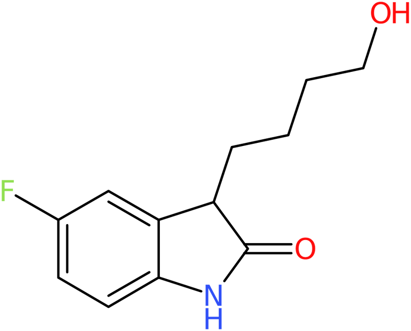 CAS: 637341-60-7 | 5-Fluoro-3-(4-hydroxybut-1-yl)-2-oxindole, NX56355