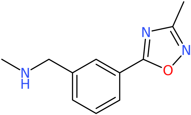 CAS: 921938-59-2 | 3-Methyl-5-{3-[(methylamino)methyl]phenyl}-1,2,4-oxadiazole, >95%, NX69019