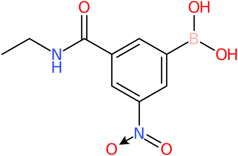 CAS: 871332-79-5 | 3-(N-Ethylaminocarbonyl)-5-nitrobenzeneboronic acid, >98%, NX65255