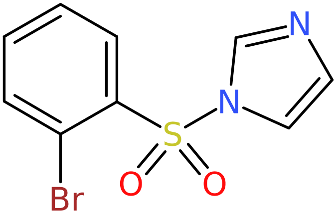 CAS: 951884-46-1 | 1-[(2-Bromophenyl)sulphonyl]-1H-imidazole, >98%, NX70665