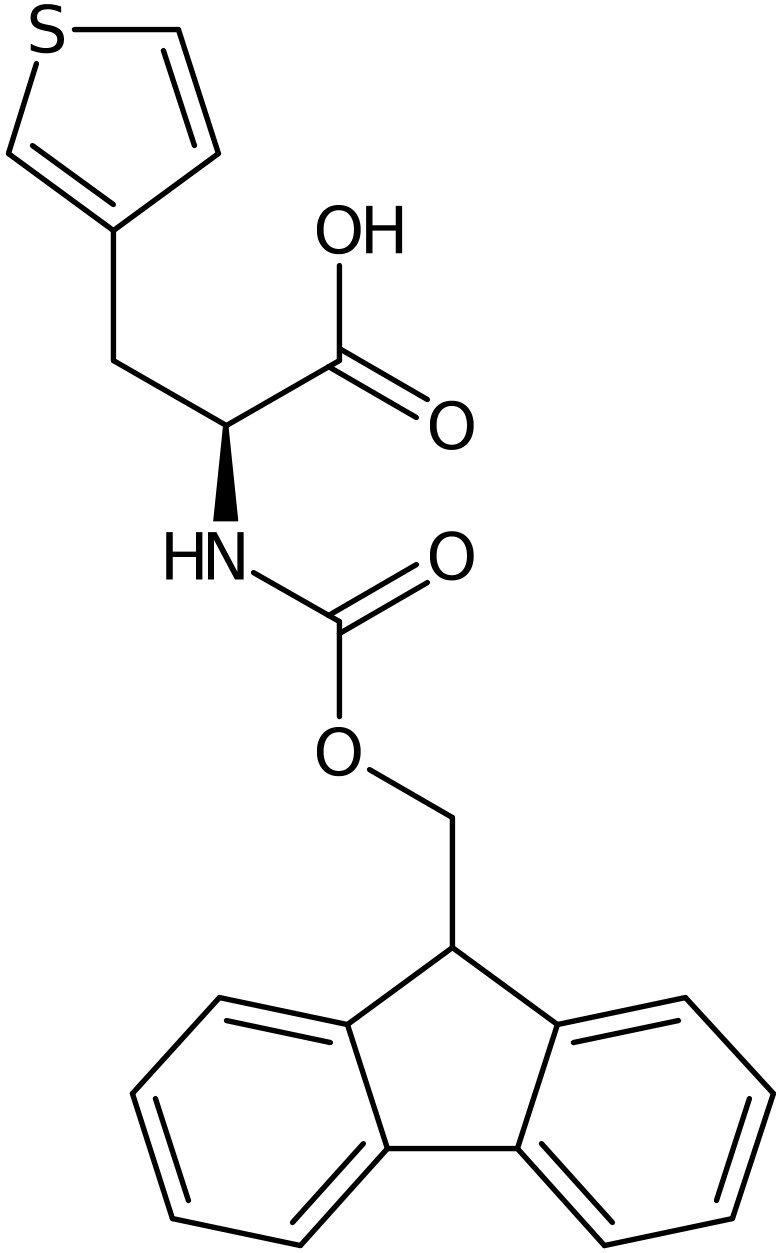 CAS: 186320-06-9 | 3-Thien-3-yl-L-alanine, N-FMOC protected, >97%, NX31220