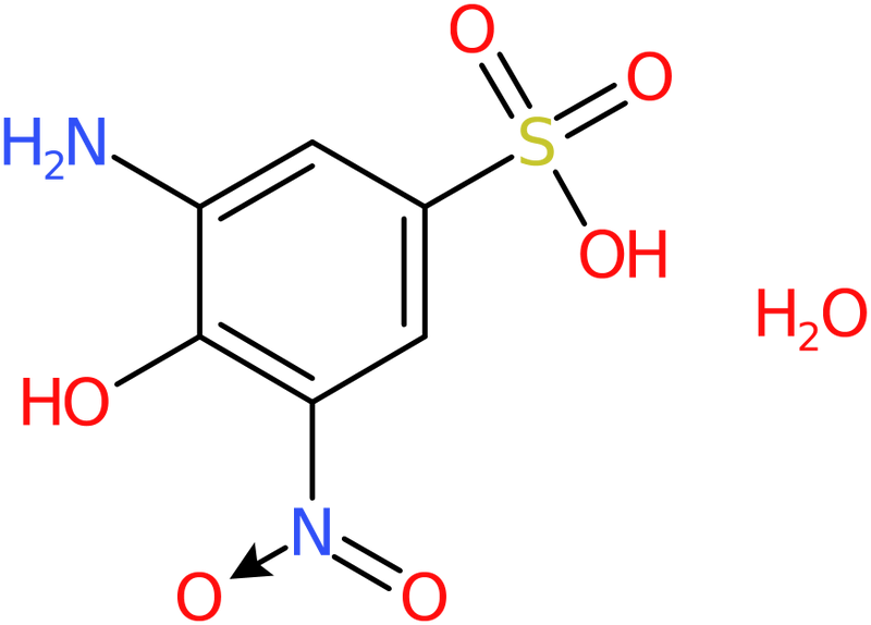 CAS: 175278-60-1 | 3-Amino-4-hydroxy-5-nitrobenzene-1-sulphonic acid hydrate, NX29447