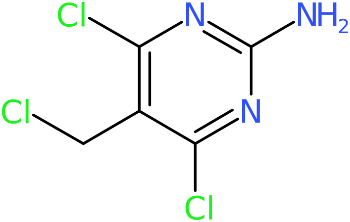 CAS: 850554-82-4 | 4,6-Dichloro-5-(chloromethyl)pyrimidin-2-amine, NX63854