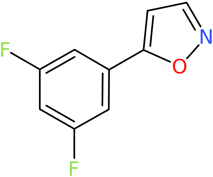 CAS: 874800-58-5 | 5-(3,5-Difluorophenyl)isoxazole, NX65606