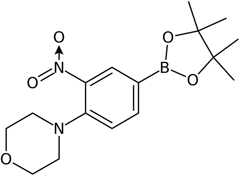 CAS: 1527471-35-7 | [4-(Morpholin-4-yl)-3-nitrophenyl]boronic acid. pinacol ester, NX25882