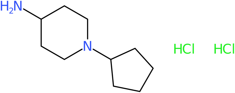 CAS: 952201-42-2 | 1-Cyclopentylpiperidin-4-amine dihydrochloride, >98%, NX70818