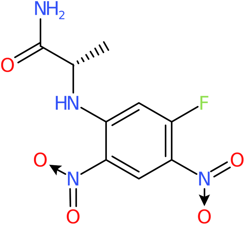 CAS: 95713-52-3 | N-alpha-(2,4-Dinitro-5-fluorophenyl)-L-alaninamide, NX71195