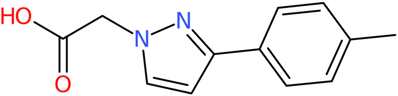 CAS: 959573-30-9 | [3-(4-Methylphenyl)-1H-pyrazol-1-yl]acetic acid, NX71276